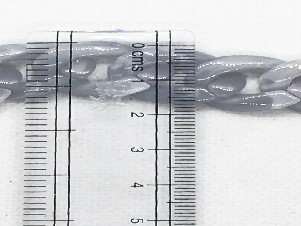 Violet Transparent Plastic Chains