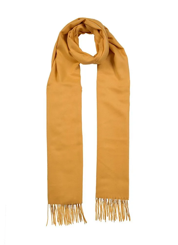 Women's Plain Pashmina Shawl with Tassels