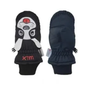 Xtm Puppet Mitt KIDS SNOW GLOVE - 5000 WATERPROOF - Dog
